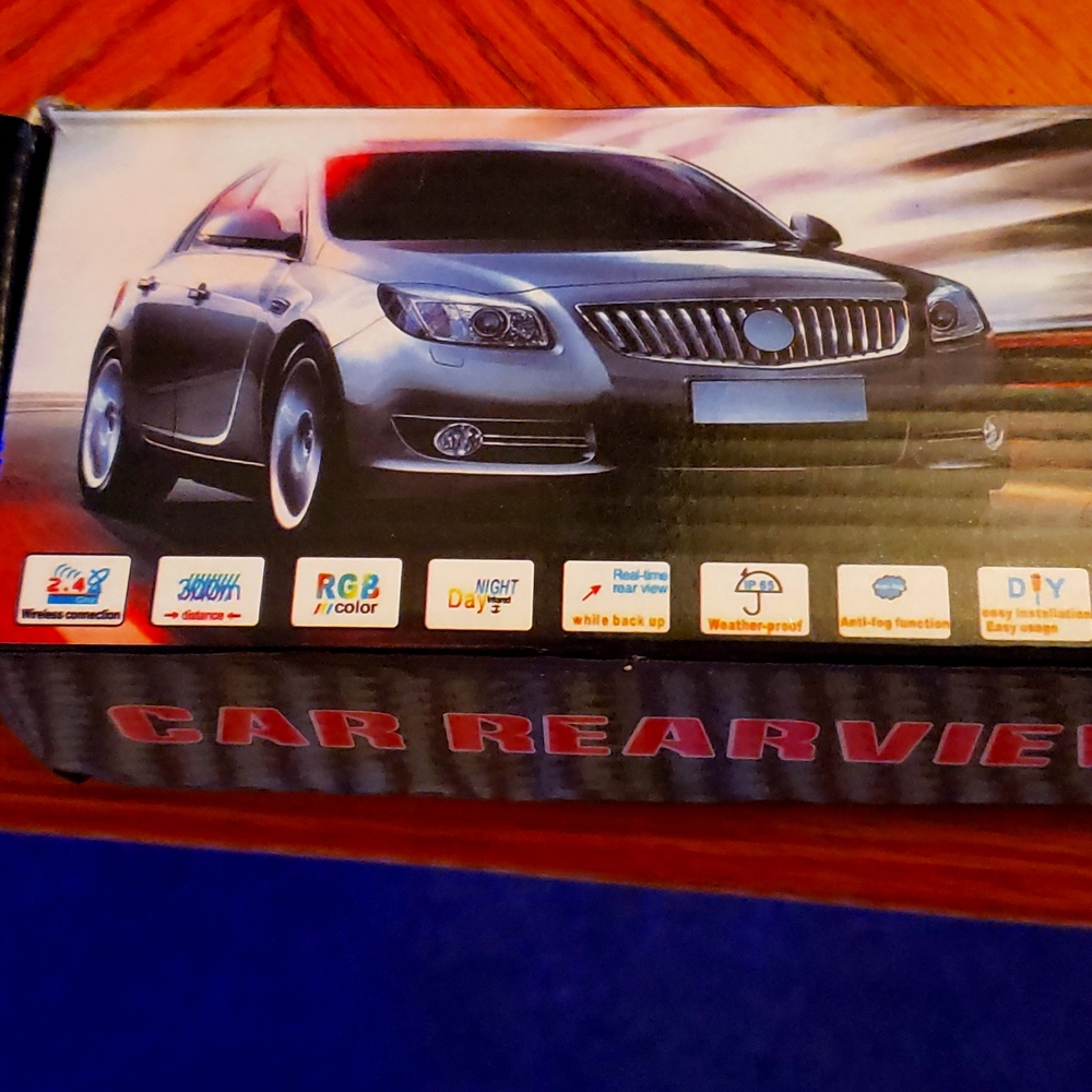Car review camera